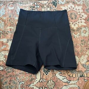 Women's Navy High-Waisted biker shorts